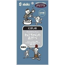 （まとめ買い）アスク グルーミー ねこちゃんのおやつ にぼし味 20g 猫用 〔×30〕【代引不可】【北海道・沖縄・離島配送不可】