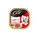 （まとめ買い）シーザー CE25N 吟選ビーフ ビーフ 100g 犬用 ドッグフード 〔×24〕