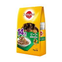 (まとめ買い)ペディグリー PWP9 14歳から用 ビーフ&緑黄色野菜 70g×3袋 犬用 ドッグフード 〔×16〕【代引不可】【北海道・沖縄・離島配送不可】