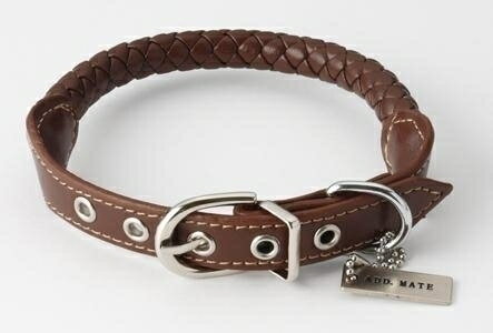 アドメイト マニエラカラー SS(超小型犬) ブラウン 犬用首輪【代引不可】【北海道・沖縄・離島配送不可】
