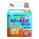 第一衛材 P.one 男の子のためのマナーおむつおしっこ用 小型犬 ビッグパック 42枚【代引不可】【北海道・沖縄・離島配送不可】