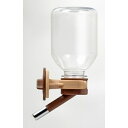 マルカン ペット用給水器 えころじーボトル 200ml ブラウン DC-48【代引不可】【北海道・沖縄・離島配送不可】