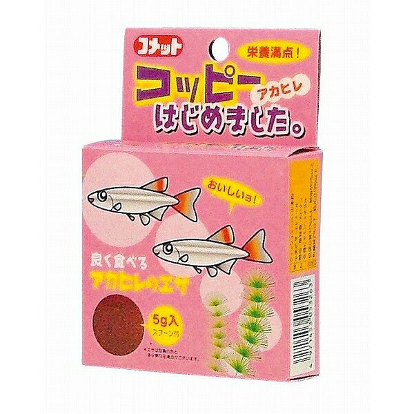 イトスイ アカヒレの餌 コッピーはじめました 5g【代引不可】【北海道・沖縄・離島配送不可】