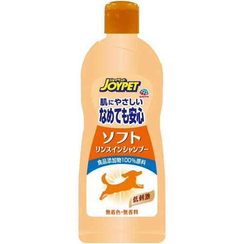 アース ジョイペット ソフトリンスインシャンプー 愛犬用 350ml【代引不可】【北海道・沖縄・離島配送不可】