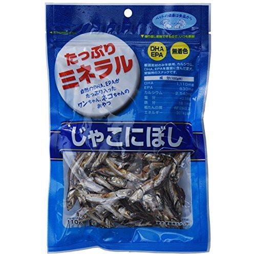 アスク たっぷりミネラル じゃこにぼし110g 犬用【代引不可】【北海道・沖縄・離島配送不可】 1