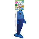 ペティオ 猫用おもちゃ らくらくデンタルTOY けりぐるみ サメ【代引不可】【北海道・沖縄・離島配送不可】