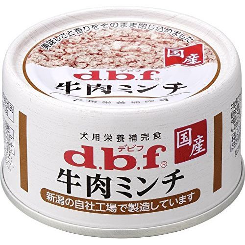 デビフペット 牛肉ミンチ 65g 犬用缶