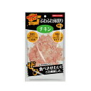 歯が弱ったシニア犬、食欲のないワンちゃんに最適。【原材料】鶏肉・小麦粉・大豆蛋白(タピオカ澱粉)・プロピレングリコール・グリセリン・ソルビトール(粉末)・ショ糖・食塩・GDL・ポリリン酸Na・エリソルビン酸・ソルビン酸K・デヒドロ酢酸Na・亜硝酸Na・赤102【保証成分】粗たん白質 11.0％以上 粗脂肪 5.0％以上 粗繊維 0.2％以下 粗灰分 1.5％以下 水分 21.0％以下【エネルギー】337Kcal/100g【給与方法】大型犬(20kg以上)40g〜、中型犬(11〜20g)30〜40g、小型犬(5〜10kg)20〜30g、幼犬・超小型犬(5kg以下)10〜20g【賞味期限】12ヶ月【原産国】日本【個装サイズ】140×240×20mm※商品パッケージのリニューアル等により商品画像とお届け商品のパッケージが異なる場合がございます。予めご了承お願い致します。