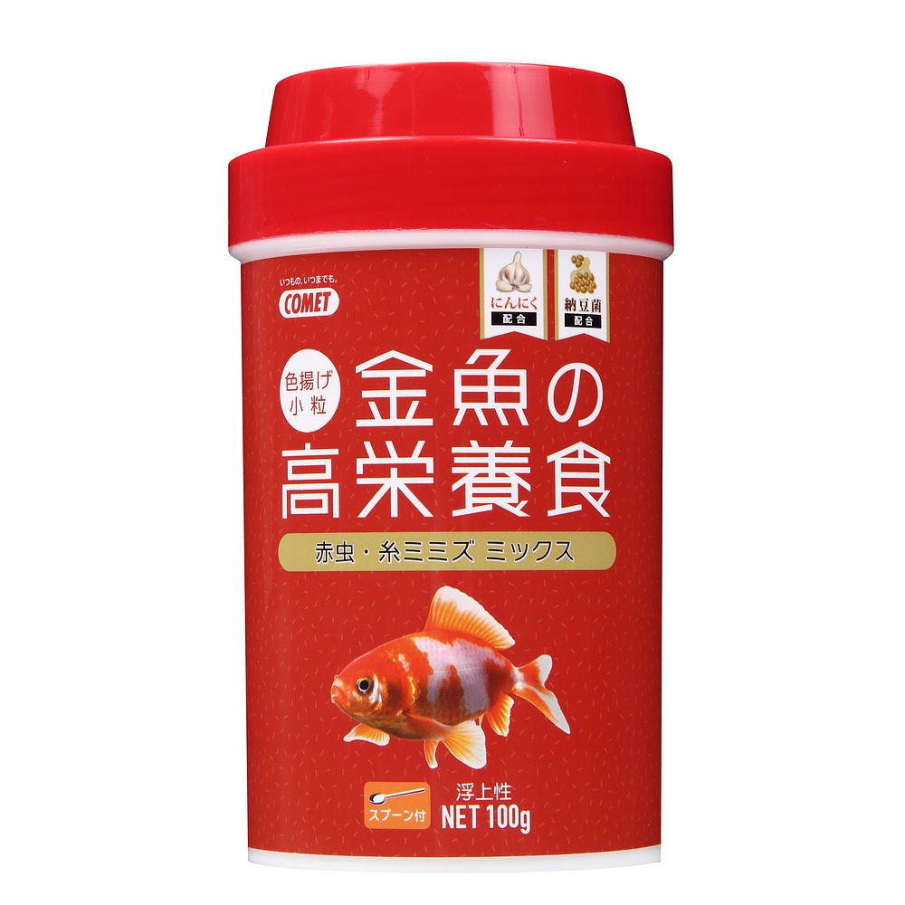 （まとめ買い）イトスイ 金魚の高栄養食 色揚げ 100g 〔×5〕 【北海道・沖縄・離島配送不可】