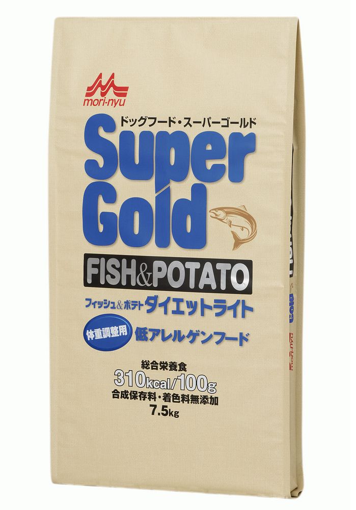 森乳サンワールド Supergold フィッシュ&ポテト ダイエットライト 7.5kg 【北海道・沖縄・離島配送不可】
ITEMPRICE