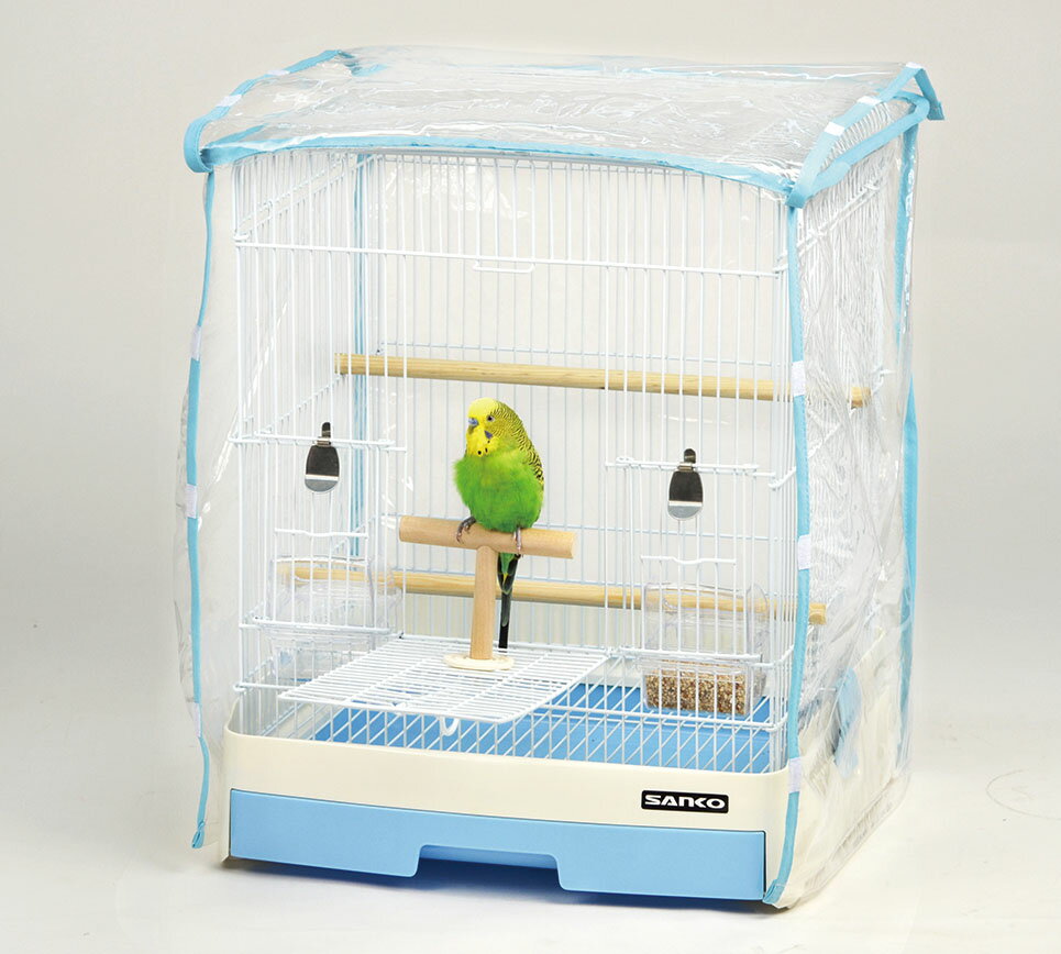 フジックスの三晃商会 イージーホームバード用クリアーケージカバー35 鳥用品 【北海道・沖縄・離島配送不可】｜アングル2