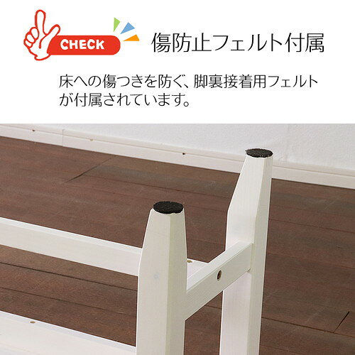 デスクベンチ L ブラウン パソコンデスク 机 PCデスク 天然木 カントリー おしゃれ 北欧 在宅勤務 リモートワーク 組立品 【北海道・沖縄・離島配送不可】 fujix-11907856 フジックス サンプル画像3