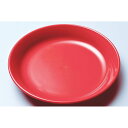 エンテック ポリプロピレン食器 小皿12cm (レッド) No.1721R 【北海道・沖縄・離島配送不可】