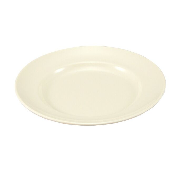 エンテック 平皿リム型8インチ 200 (クリーム) No.26AK 【北海道・沖縄・離島配送不可】