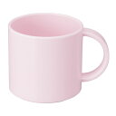 エンテック ポリプロピレン製手付きコップ マイカップ (小) 260ml パステルピンク No.808P 【北海道・沖縄・離島配送不可】