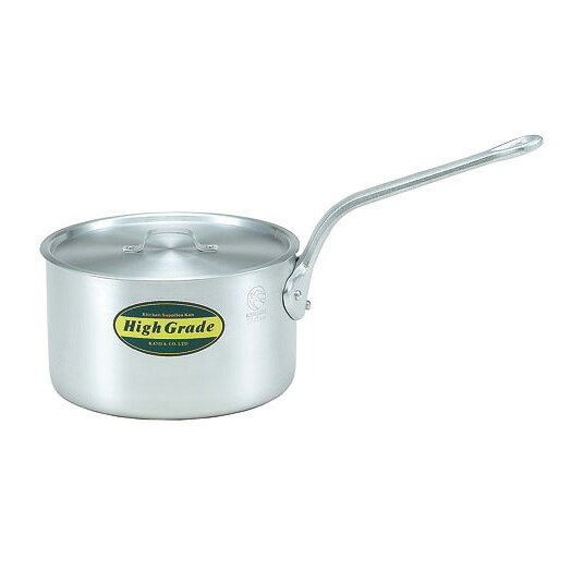 Milkpans - カンダ ハイグレード アルミ片手鍋 目盛付 21cm(4L) 【北海道・沖縄・離島配送不可】
