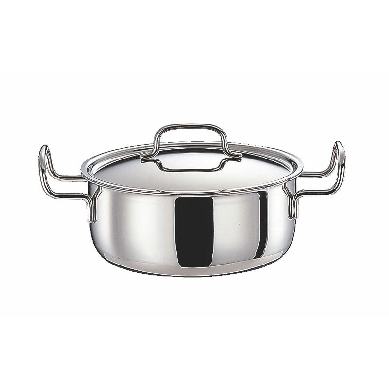 宮崎製作所 ジオ GEO-25T 両手鍋 25cm(5.6L) 【北海道・沖縄・離島配送不可】