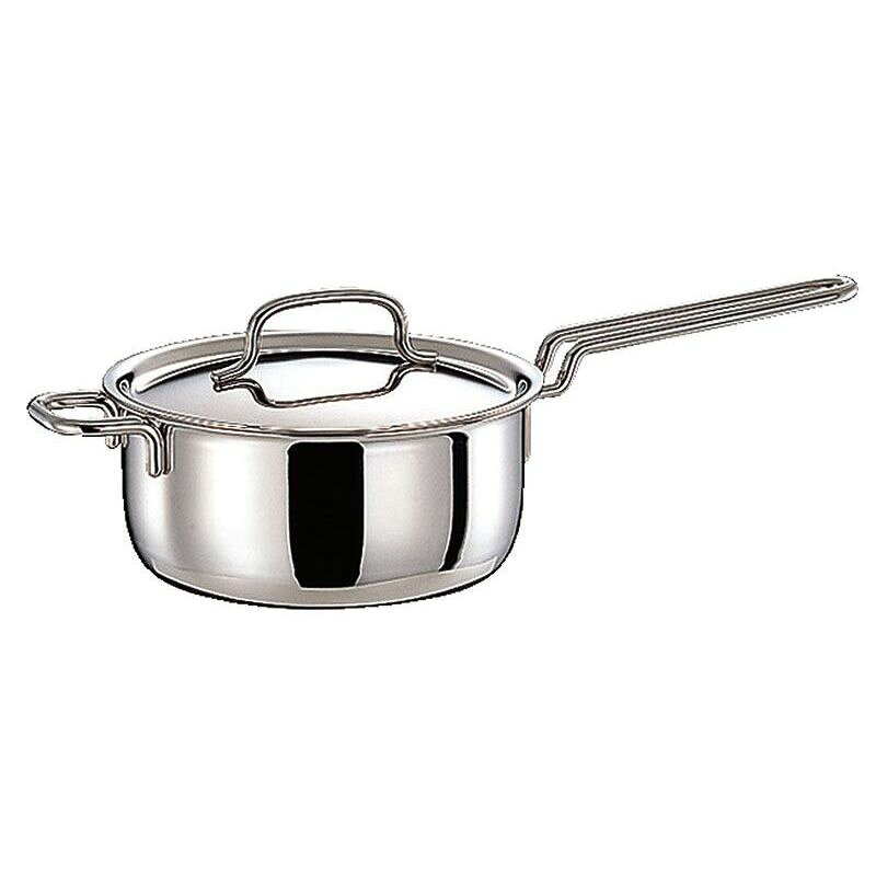 Pans - 宮崎製作所 ジオ GEO-16N 片手鍋 16cm(1.5L) 【北海道・沖縄・離島配送不可】