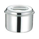 大屋金属 CLO 18-8浅型キッチンポット10cm(0.5L)手無し 【北海道・沖縄・離島配送不可】