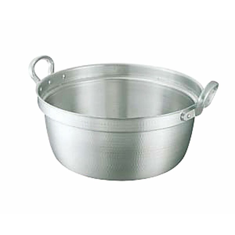 中尾アルミ製作所 キング アルミ打出料理鍋(目盛付) 51cm(38.0L) 【北海道・沖縄・離島配送不可】