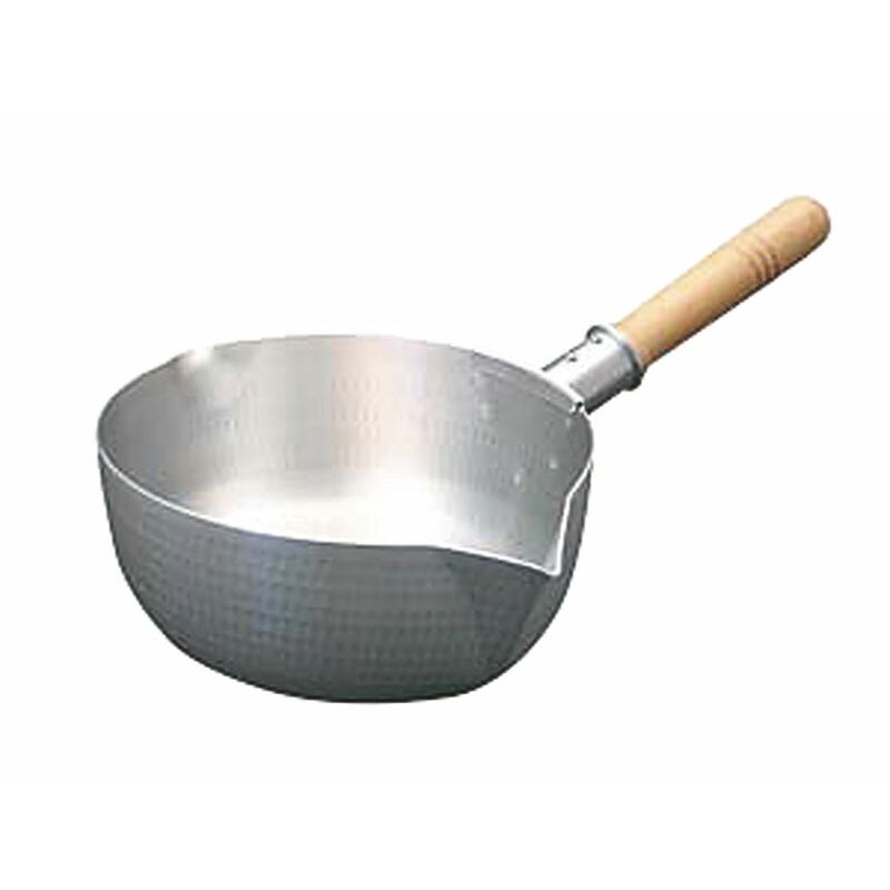 中尾アルミ製作所 アルミ打出雪平鍋 ペリカン口 16.5cm目盛付(1.2L) 【北海道・沖縄・離島配送不可】