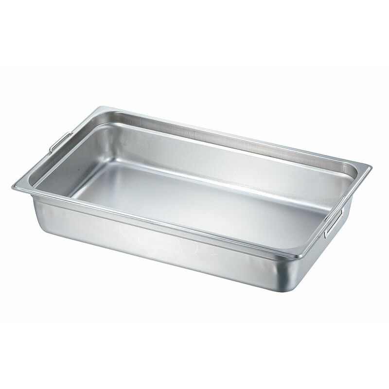 本間製作所 仔犬印 18-8 ホテルパンIIフック付 2/3 深さ100mm 【北海道・沖縄・離島配送不可】