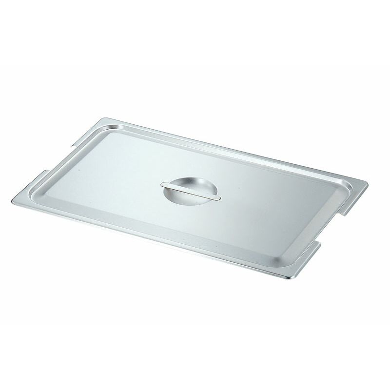 本間製作所 仔犬印 18-8 ホテルパンIIフック付専用蓋 CFタイプ 1/3 【北海道・沖縄・離島配送不可】