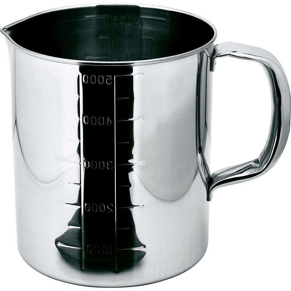 一菱金属 口付水マス 計量カップ 取手付 5000cc 【北海道・沖縄・離島配送不可】