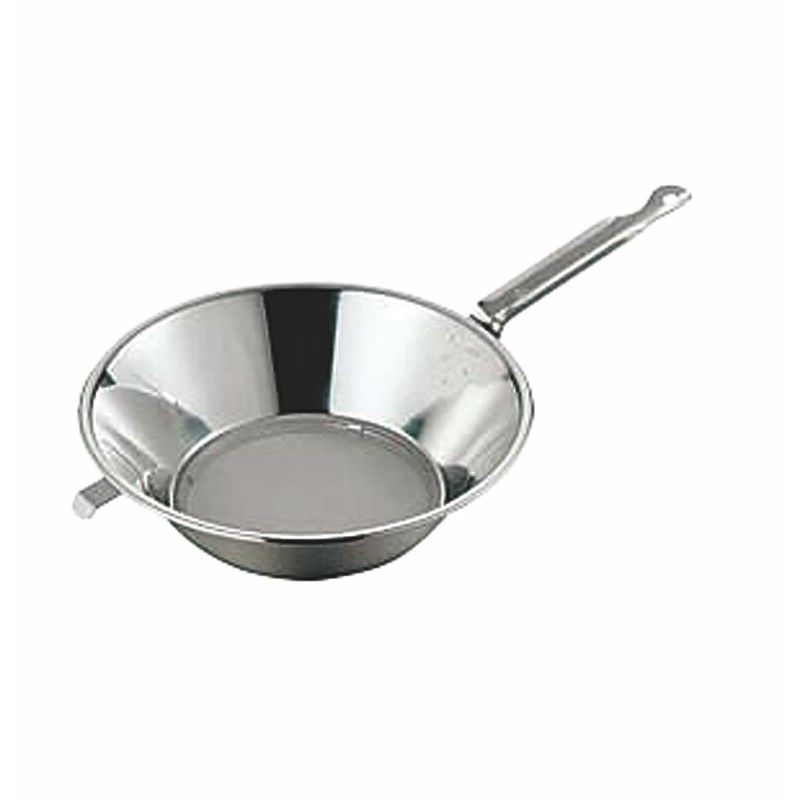 （まとめ買い）大屋金属 18-8替アミ式油こし 4号 〔×3〕 【北海道・沖縄・離島配送不可】