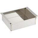 野崎製作所 18-8アルゴン溶接玉子豆腐器 西 12cm 【北海道・沖縄・離島配送不可】