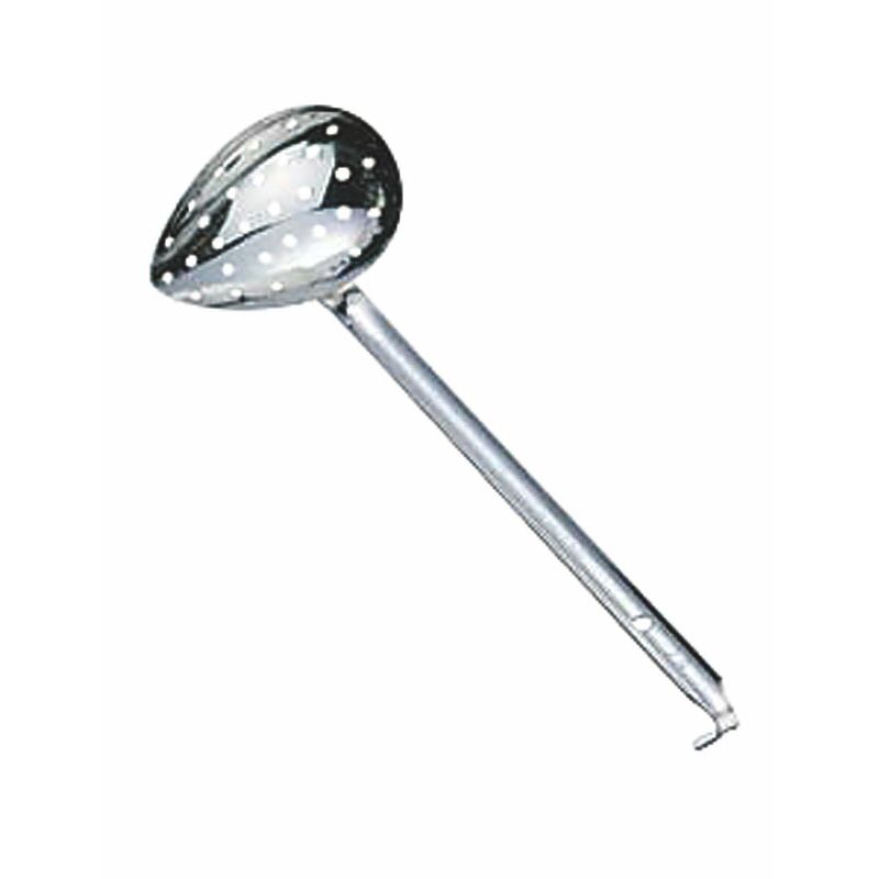 Soup Ladle （Holed） - （まとめ買い）玉虎堂製作所 18-8ろう付け横口スキンマー 50cc 〔×3〕 【北海道・沖縄・離島配送不可】