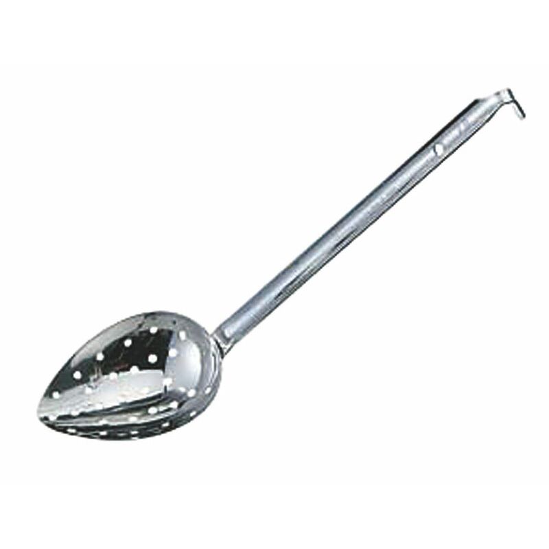 Soup Ladle （Holed） - 日本メタルワークス エコクリーン 18-8縦口スキンマー 50cc 【北海道・沖縄・離島配送不可】