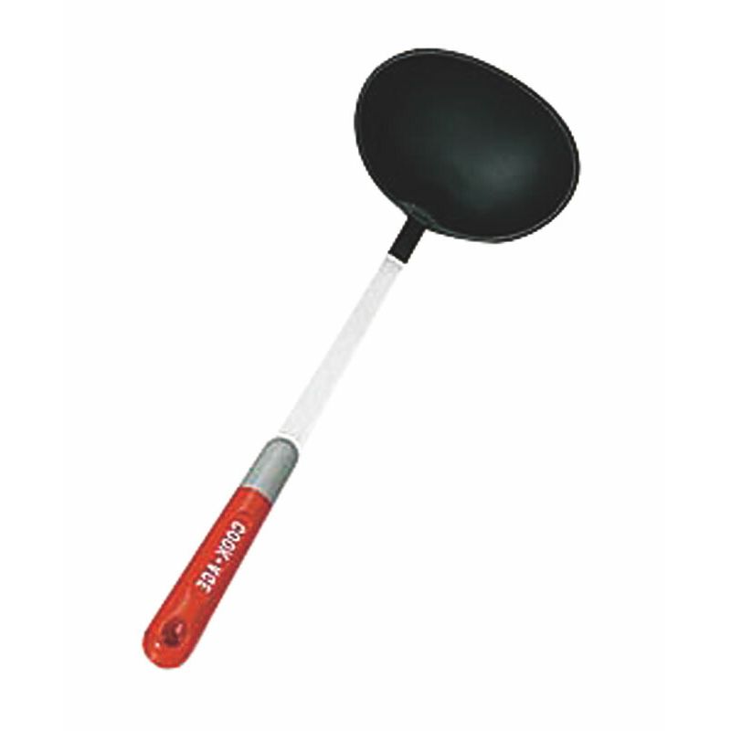 Soup Ladle （Holed） - （まとめ買い）霜鳥製作所 クックエイジ ナイロンお玉 大 A-316 〔×5〕 【北海道・沖縄・離島配送不可】