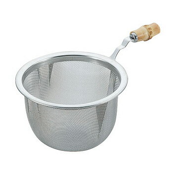 サン・コーポレーション クリーン茶漉しバラ(本竹柄付)72mm 【北海道・沖縄・離島配送不可】