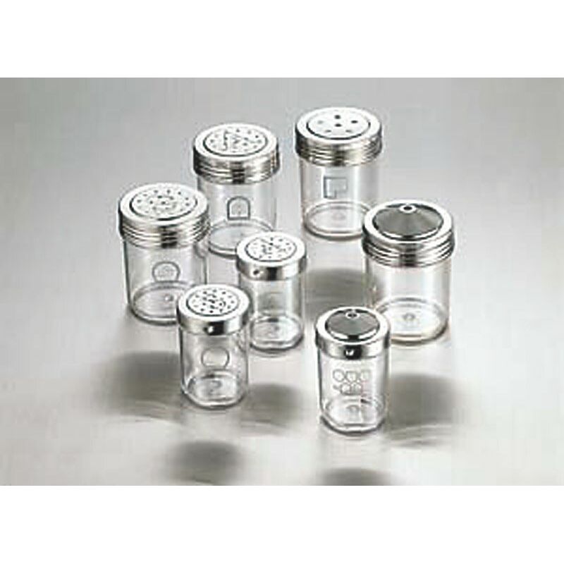 Spice Containers - （まとめ買い）三宝産業 ポリカーボネイト調味料缶 大 シュガー缶 〔×3〕 【北海道・沖縄・離島配送不可】