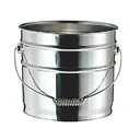 ミネックスメタル 18-8バケット(つる付ハンドル) 13L 本体(蓋別売) V-1308A 【北海道・沖縄・離島配送不可】