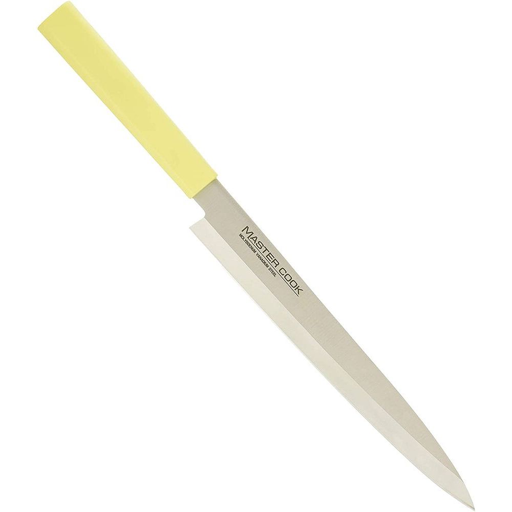 片岡製作所 マスターコック 抗菌カラー包丁 MCYK-240 柳刃包丁 24cm イエロー 【北海道・沖縄・離島配..