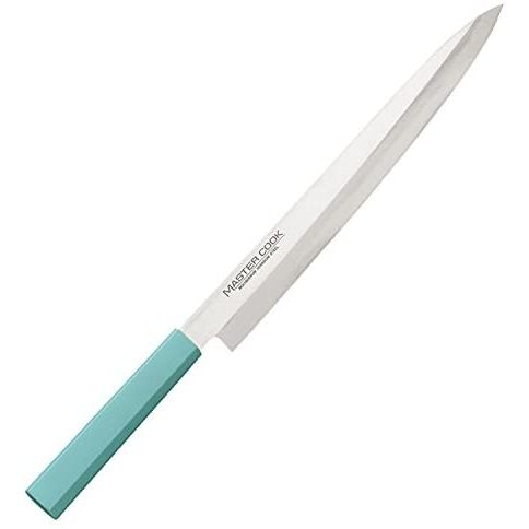 片岡製作所 マスターコック 抗菌カラー包丁 MCYK-270 柳刃包丁 27cm グリーン 【北海道・沖縄・離島配送不可】