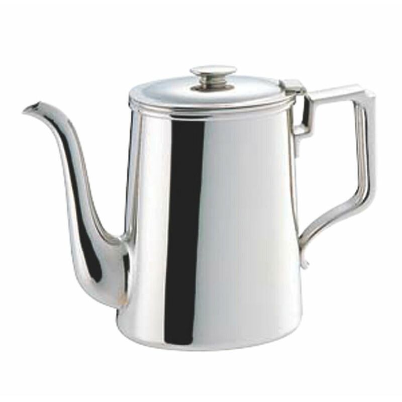 Drip Pots - 和田助製作所 SW 18-8小判型コーヒーポット 3人用 570cc 【北海道・沖縄・離島配送不可】