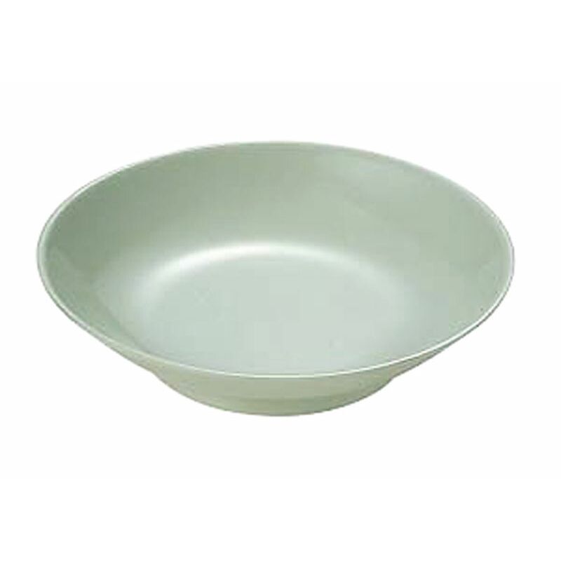 （まとめ買い）エンテック メラミン食器 中華 青磁 冷麺皿 CS-20 〔×3〕 【北海道・沖縄・離島配送不可】