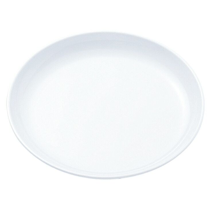 エンテック メラミン食器 白 和皿 5.5インチ No.43白 【北海道・沖縄・離島配送不可】(3.0)