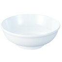 エンテック メラミン食器 白 胴張り丼 小 CS-16W 【北海道・沖縄・離島配送不可】