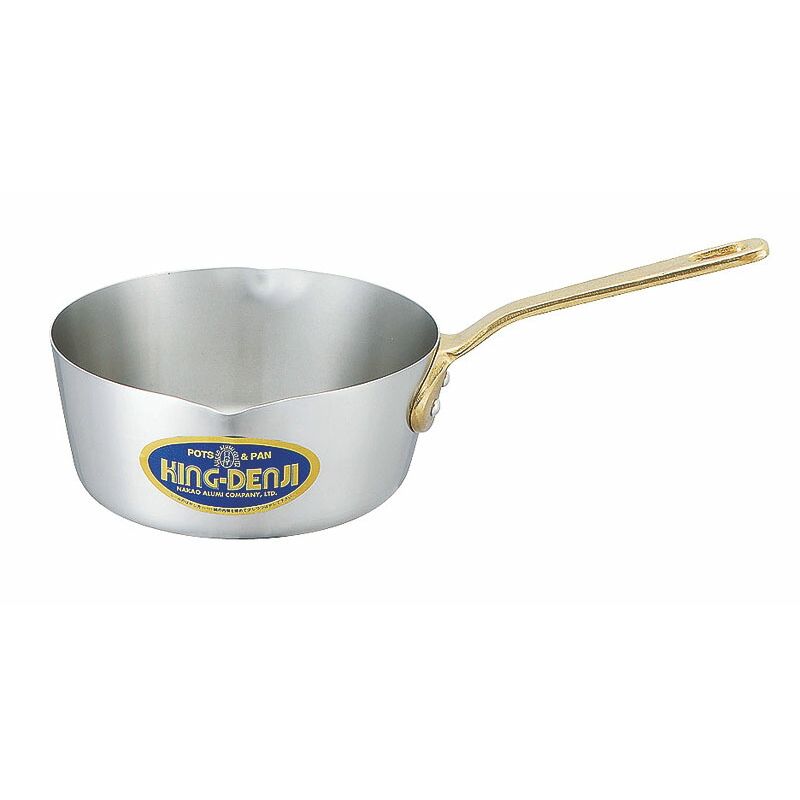 中尾アルミ製作所 キングデンジ 雪平鍋(目盛付) 18cm(1.5L) 【北海道・沖縄・離島配送不可】