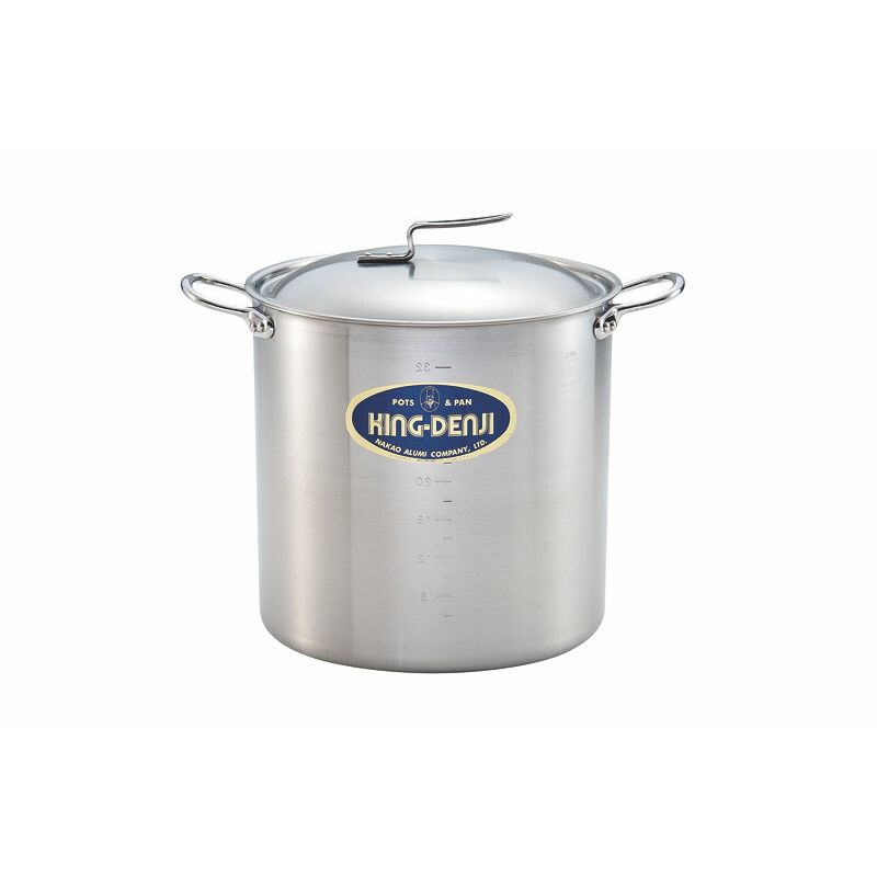 中尾アルミ製作所 ニューキングデンジ 寸胴鍋 18cm(4.5L) 【北海道・沖縄・離島配送不可】