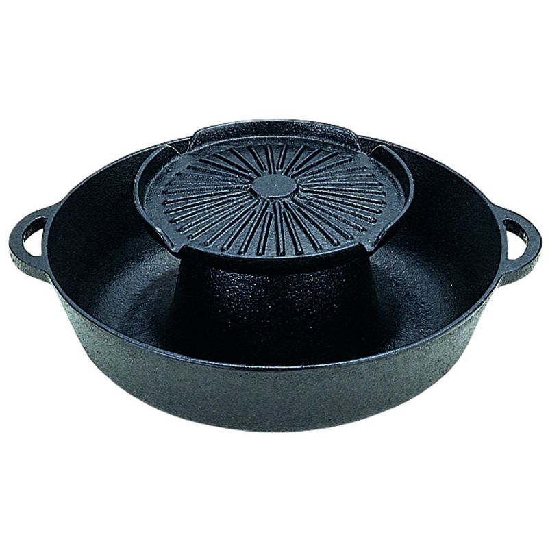 Shabu-Shabu Pots - 三和精機製作所 鉄製 焼きしゃぶ鍋 A 27cm 【北海道・沖縄・離島配送不可】