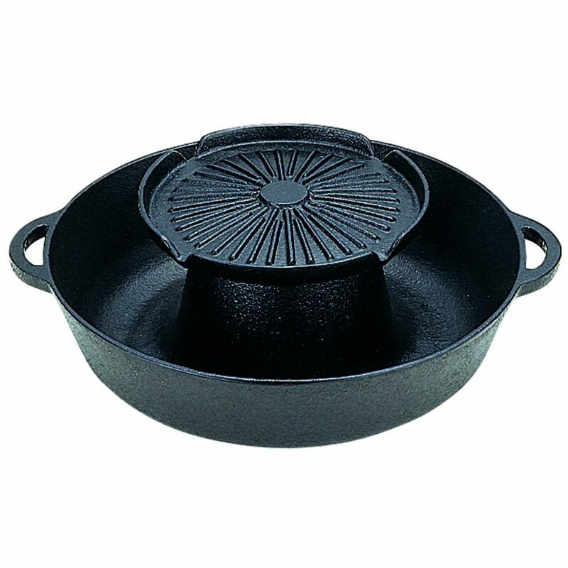 Shabu-Shabu Pots - 三和精機製作所 鉄製 焼きしゃぶ鍋 A 30cm 【北海道・沖縄・離島配送不可】