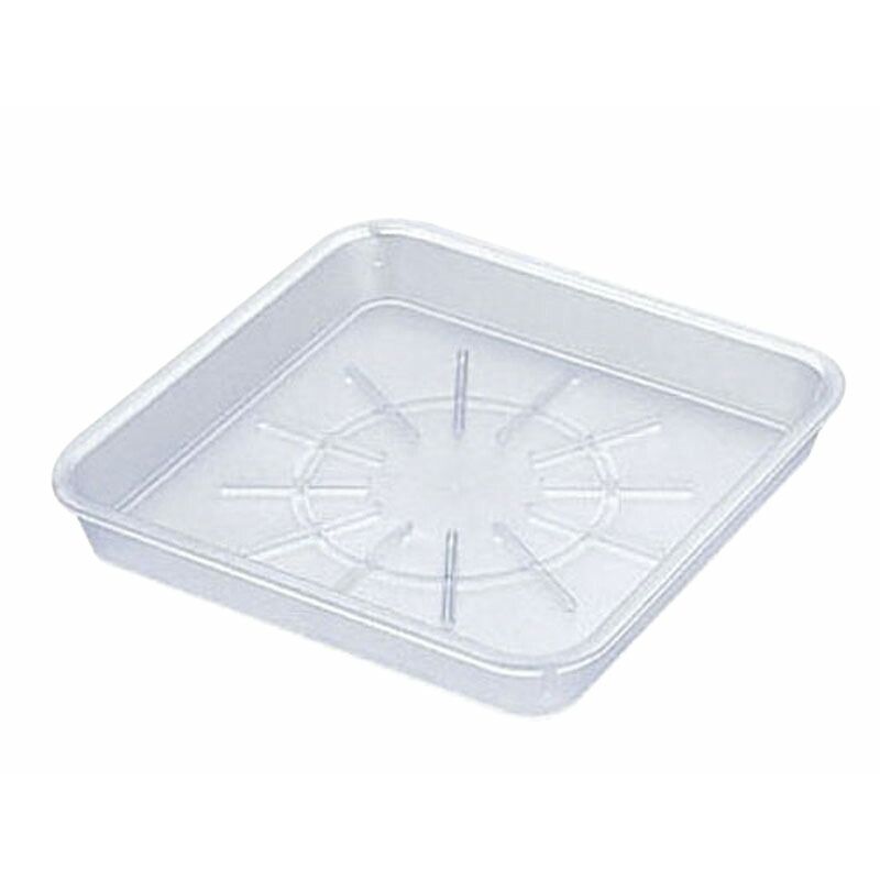 （まとめ買い）三宝産業 UKウォーターポット用受皿Sクリアー 〔×10〕 【北海道・沖縄・離島配送不可】