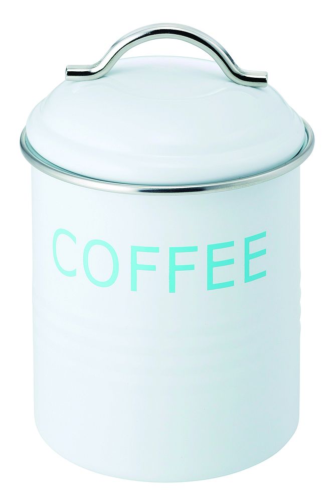 （まとめ買い）佐藤金属興業 保存容器 バーネットキャニスター 白 COFFEE 〔×3〕 【北海道・沖縄・離島配送不可】