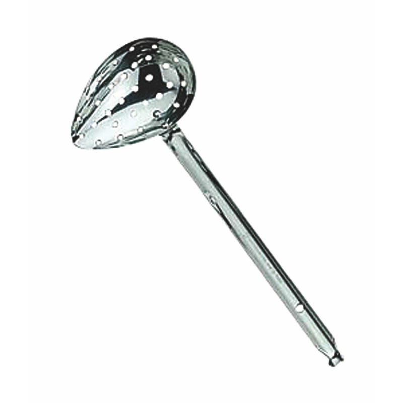 Soup Ladle （Holed） - （まとめ買い）カンダ 18-8横口スキンマー 70cc 〔×5〕 【北海道・沖縄・離島配送不可】