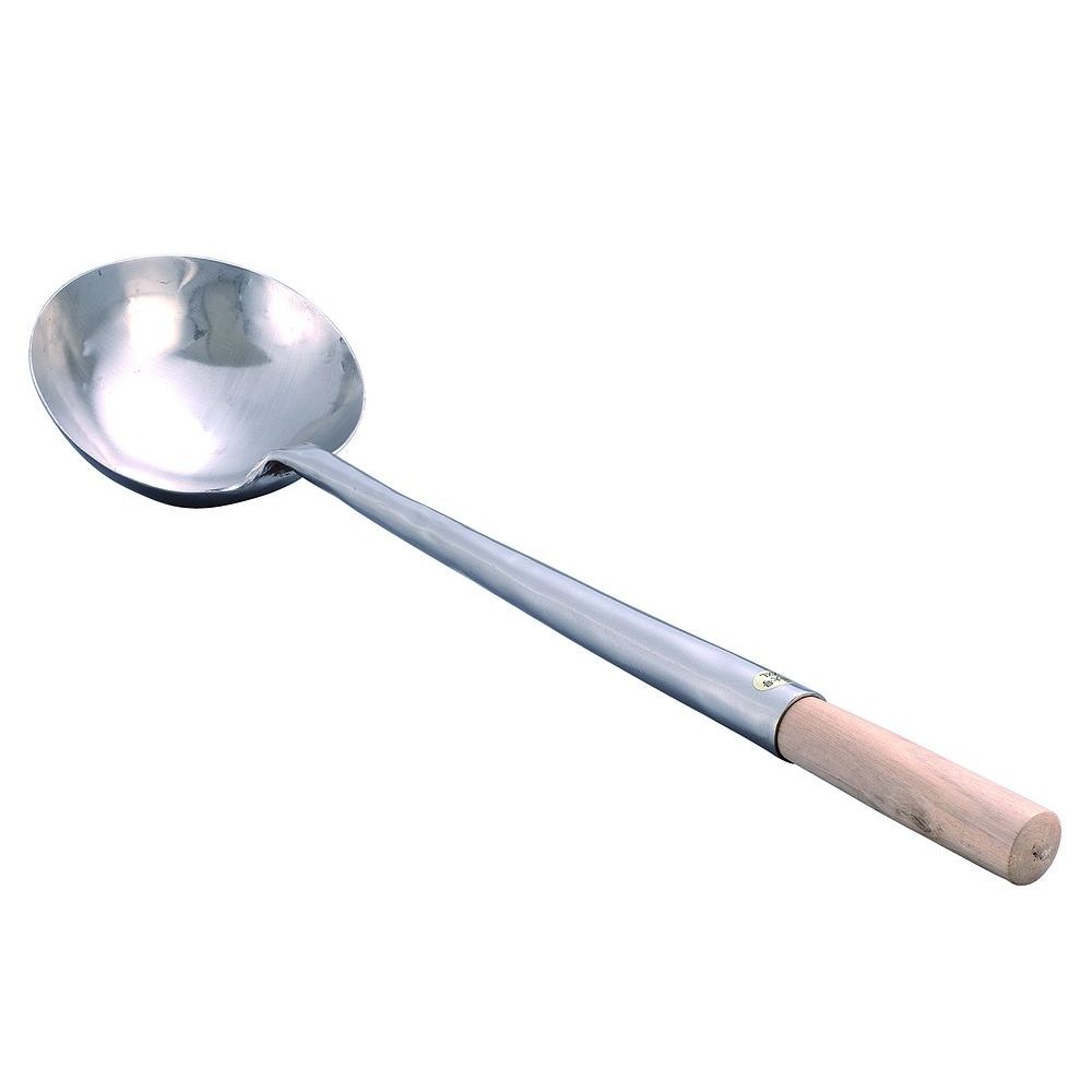 （まとめ買い）カンダ HG ST打出中華お玉 溶接あり 頂大 〔×3〕 【北海道・沖縄・離島配送不可】